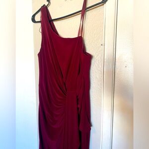Adrianna Papell one shoulder Dress
